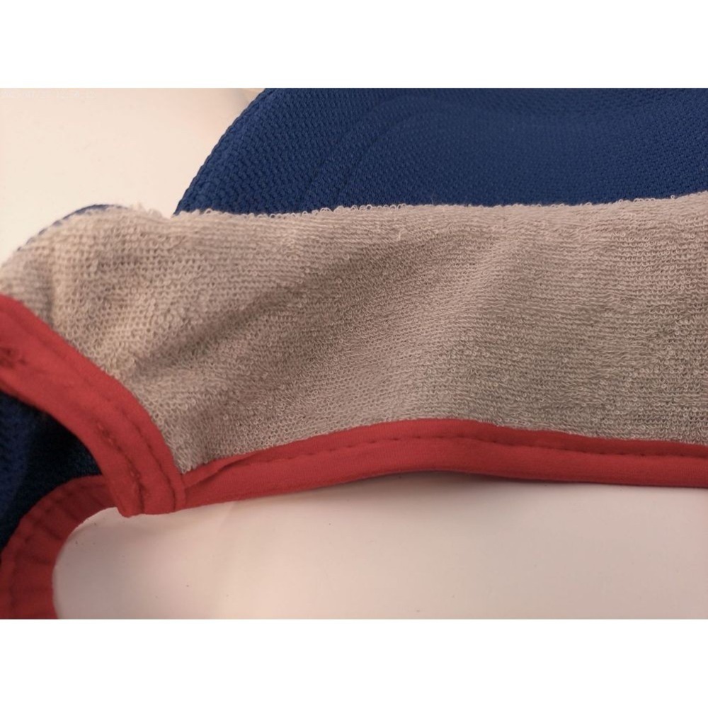 Endurance Visor Hat Clash Endurance Blue Red Stretch Fit One Size Athletic - Picture 6 of 12